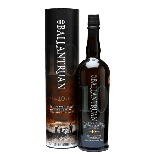 Liquor Loot- Old Ballantruan 'The Peated Malt' 10 Year Old Single Malt Scotch Whisky (700mL) -