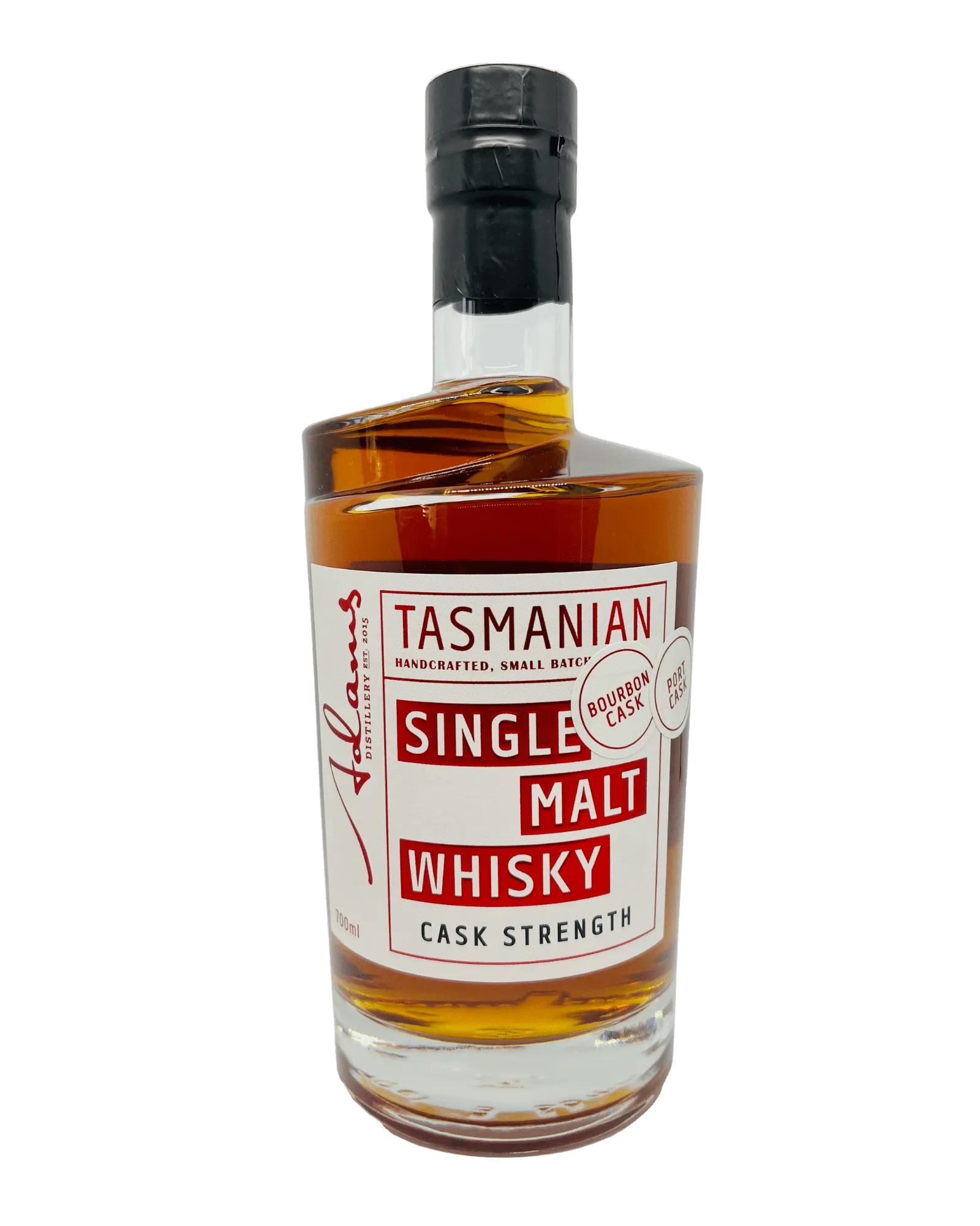 Adams Bourbon, Port & Rum Finish Cask Strength Single Malt Whisky