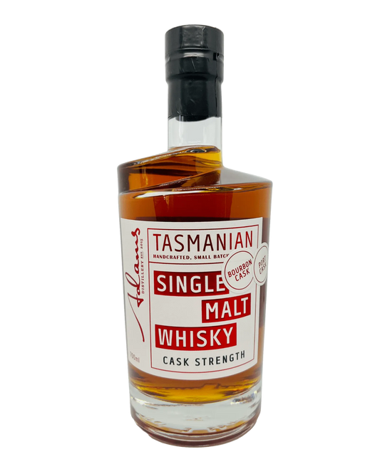 Liquor Loot- Adams Bourbon, Port & Rum Finish Cask Strength Single Malt Whisky (700mL) -
