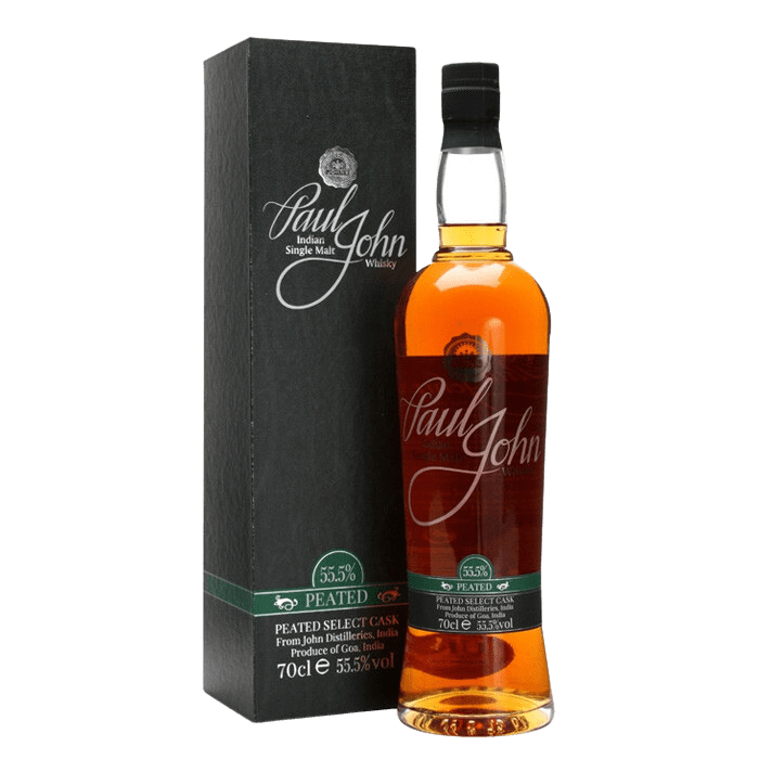 Liquor Loot- Paul John Select Cask Peated Cask Strength Single Malt Indian Whisky (700mL) -