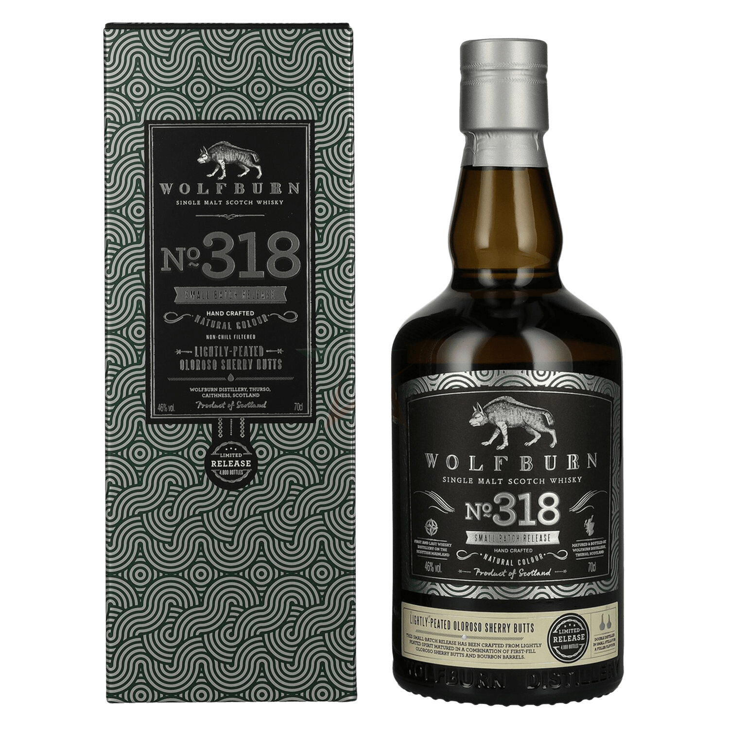 Liquor Loot- Wolfburn Batch No.318 Single Malt Scotch Whisky (700mL) -