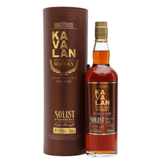 Liquor Loot- Kavalan Solist Port Cask Cask Strength Single Malt Taiwanese Whisky (700mL) -