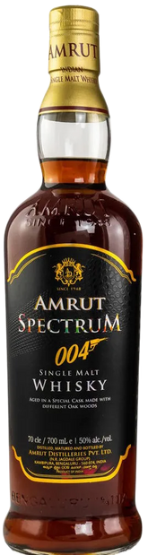 Liquor Loot- Amrut Spectrum Single Malt Indian Whisky (700ml) -
