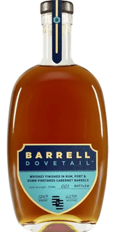 Liquor Loot- Barrell Craft Spirits Dovetail Cask Strength American Whiskey (750mL) -