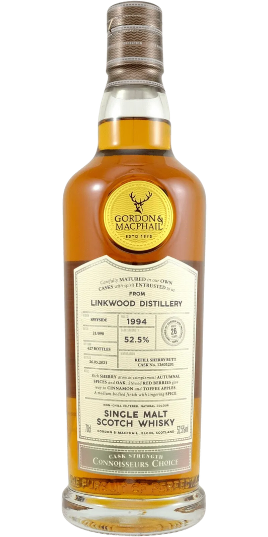 Liquor Loot- Gordon & MacPhail Connoisseurs Choice Linkwood 1994 Single Malt Whisky (700mL) -