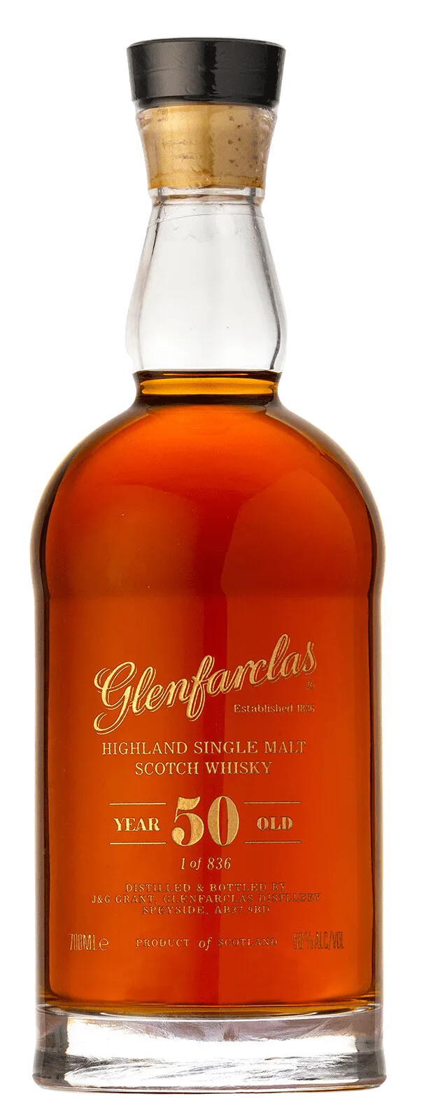 Glenfarclas 50 Year Old Single Malt Scotch Whisky (700mL) | Liquor