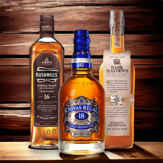 Liquor Loot- History Of Whisky Bottle Bundle -