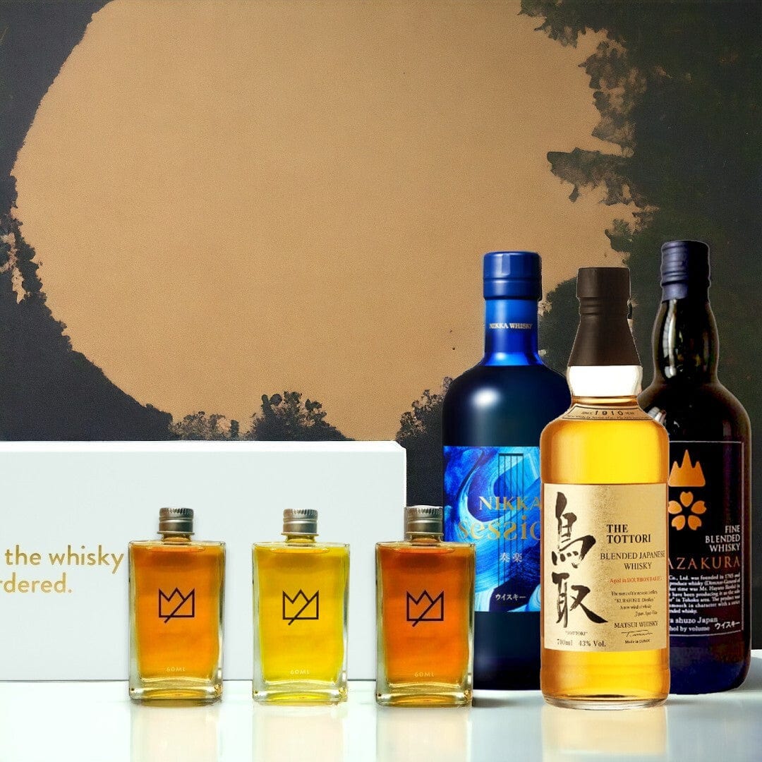 Liquor Loot- Dramurai: Japanese Tradition & Innovation Whisky Tasting Pack -
