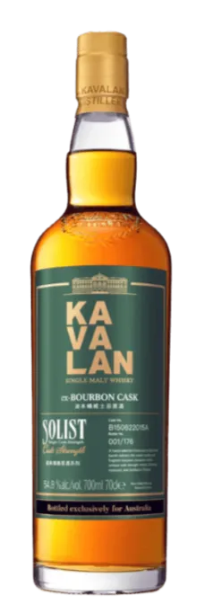 Liquor Loot- Kavalan Solist Ex-Bourbon Cask Strength Single Malt Taiwanese Whisky (700mL) -