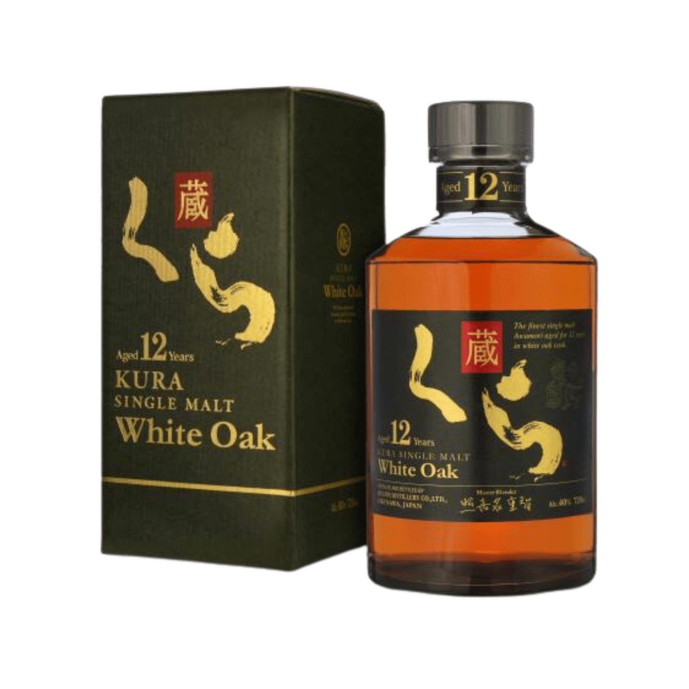Liquor Loot- Kura White Oak 12 Year Old Japanese Single Malt Whisky (720mL) -