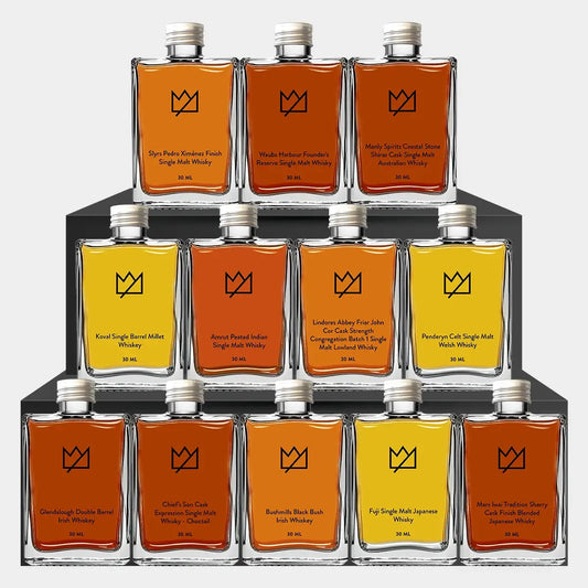 Limited Edition Topshelf Global Whisky Mixed 12 Pack, Liquor Loot