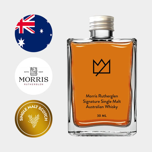 Morris Rutherglen Signature Single Malt Australian Whisky 30ml, Liquor Loot