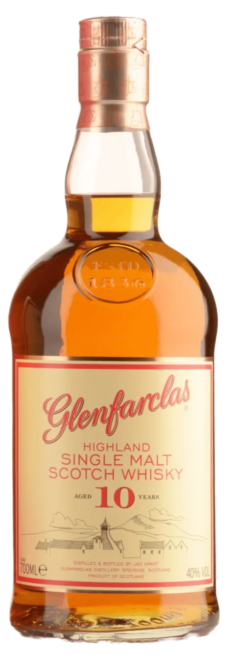 Liquor Loot- Glenfarclas 10 Year Old Single Malt Scotch Whisky (700mL) -
