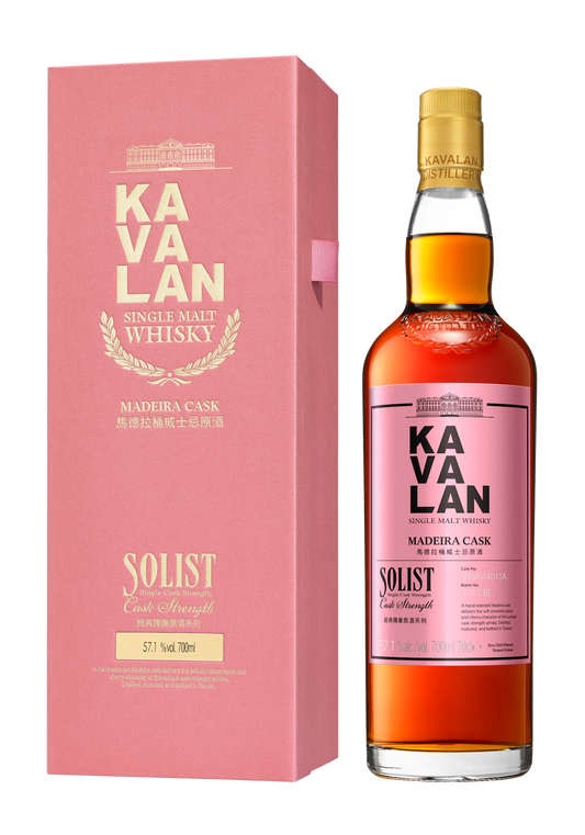 Liquor Loot- Kavalan Solist Madeira Cask Taiwanese Single Malt Whisky (700ml) -