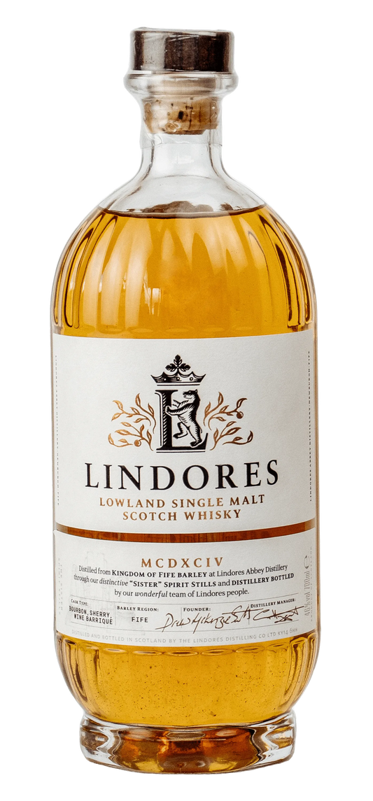 Liquor Loot- Lindores MCDXCIV Lowland Single Malt Scotch Whisky - 1494 (700mL) -