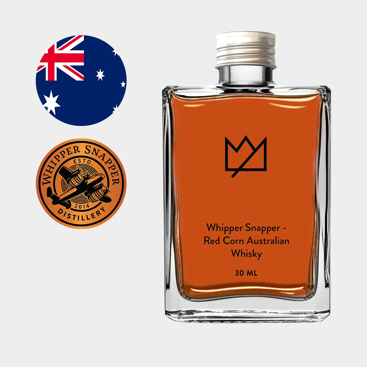 Whipper Snapper - Red Corn Australian Whisky 30ml | Liquor Loot