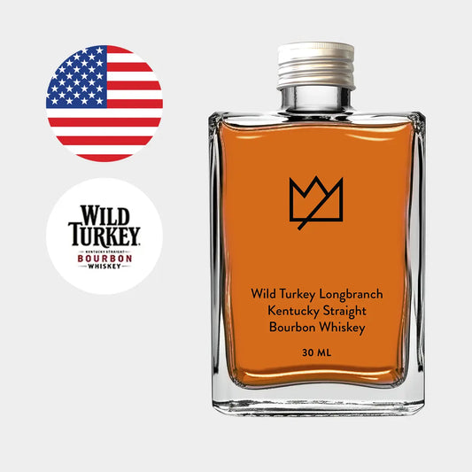 Wild Turkey Longbranch Kentucky Straight Bourbon Whiskey 30ml, Liquor Loot