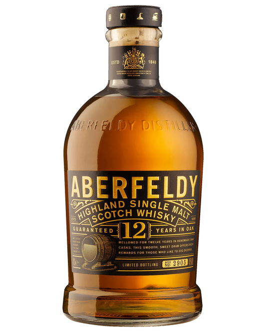 Liquor Loot- Aberfeldy 12 Year Old Single Malt Scotch Whisky (700mL) -