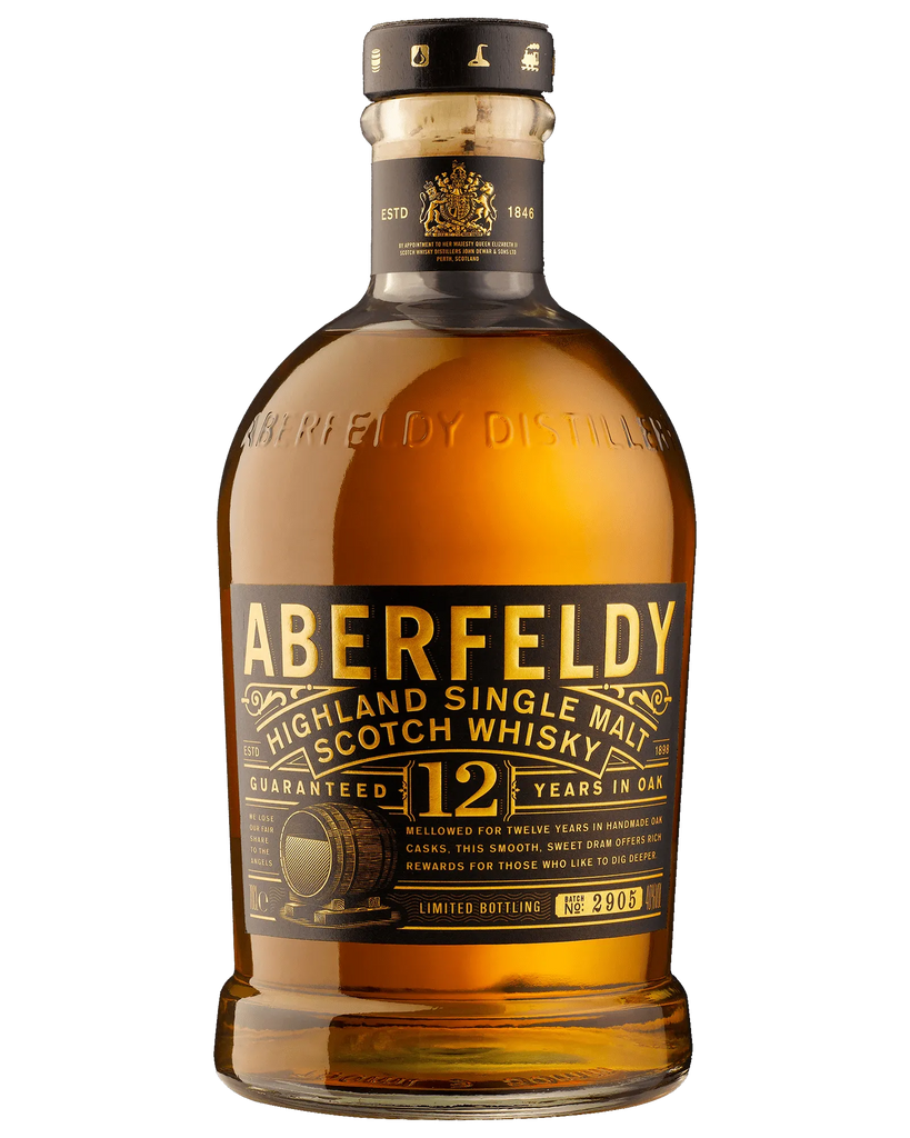 Liquor Loot- Aberfeldy 12 Year Old Single Malt Scotch Whisky (700mL) -