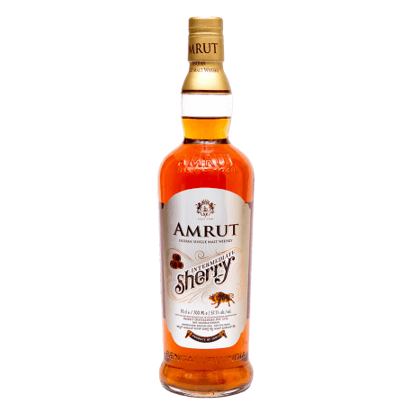 Liquor Loot- Amrut Intermediate Sherry Matured Cask Strength Single Malt Indian Whisky (700mL) -