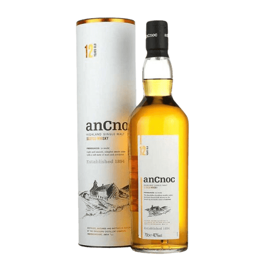 Liquor Loot- AnCnoc 12 Year Old Single Malt Scotch (700mL) -