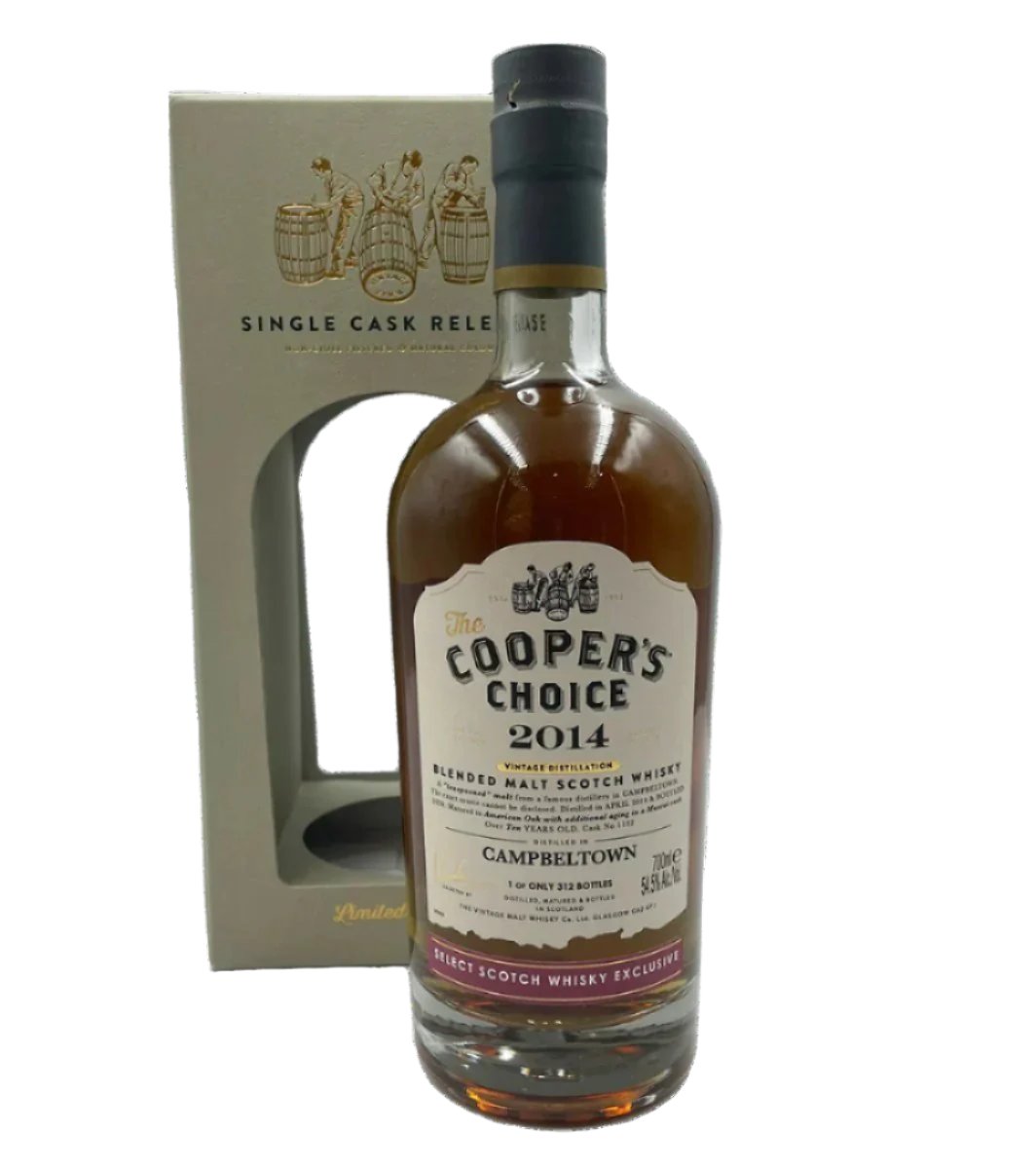 Liquor Loot- Cooper's Choice Campbeltown 10 Year Old Blended Malt Scotch Whisky (700ml) -