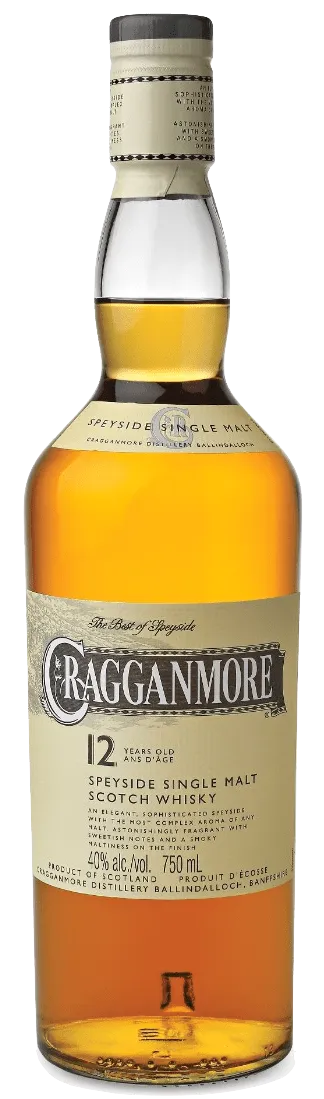 Liquor Loot- Cragganmore 12 Year Old Single Malt Scotch Whisky (700mL) -