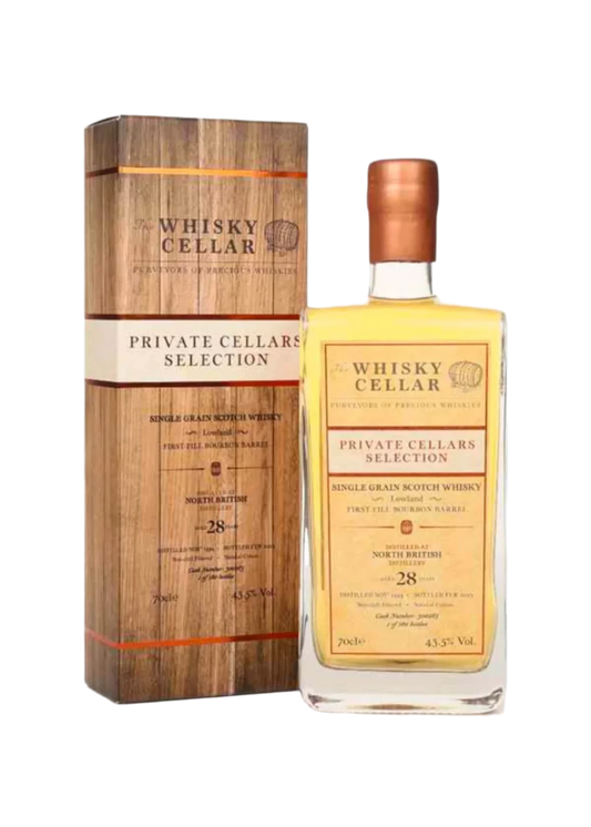Liquor Loot- The Whisky Cellar North British 28 Year Old Single Malt Whisky (700ml) -