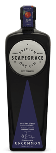 Liquor Loot- Scapegrace Uncommon Central Otago Gin (700mL) -