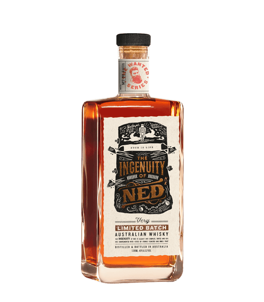 Liquor Loot- NED Australian Whisky - The Wanted Series: Ingenuity (500mL) -