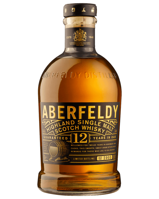 Liquor Loot- Aberfeldy 12 Year Old Single Malt Scotch Whisky (700mL) -