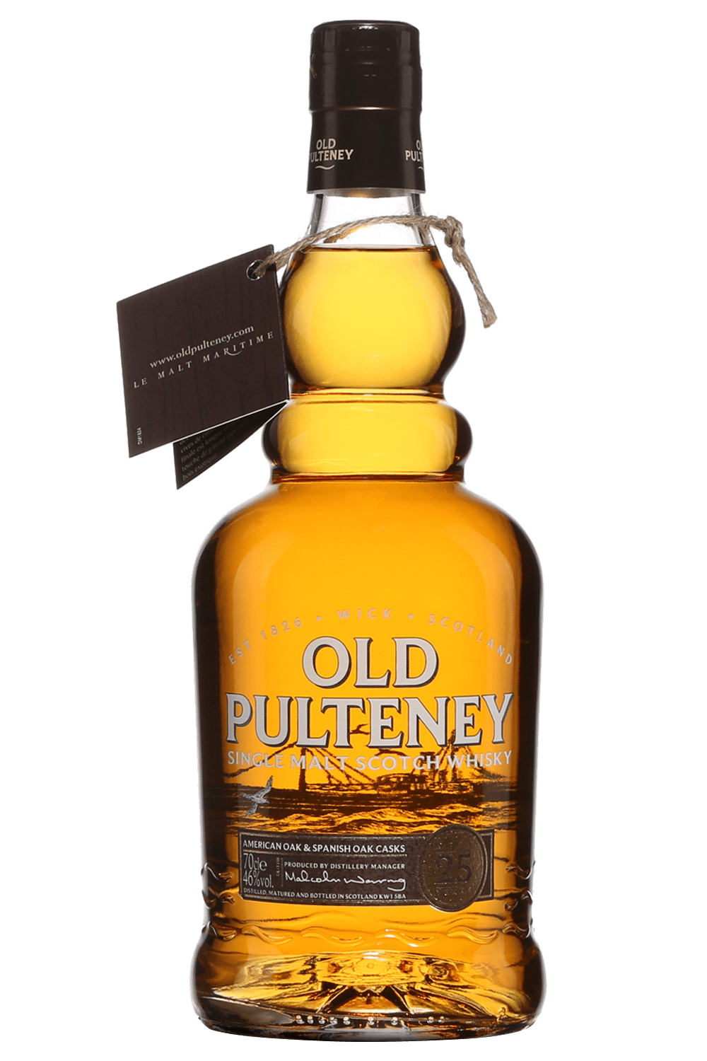 Liquor Loot- Old Pulteney 25 Year Old Single Malt Scotch Whisky (700mL) -