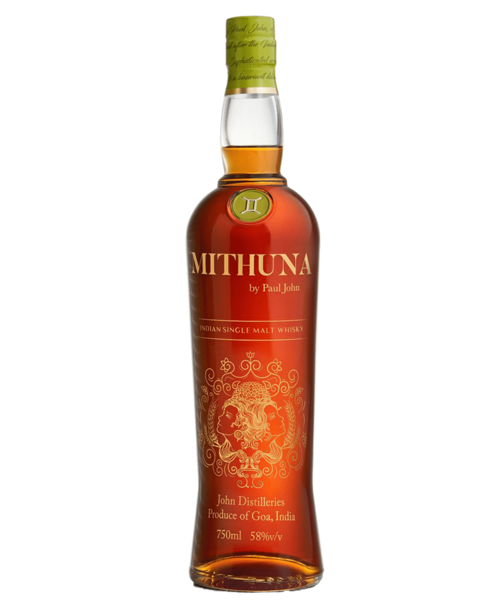 Liquor Loot- Paul John Mithuna Indian Single Malt Whisky (700mL) -