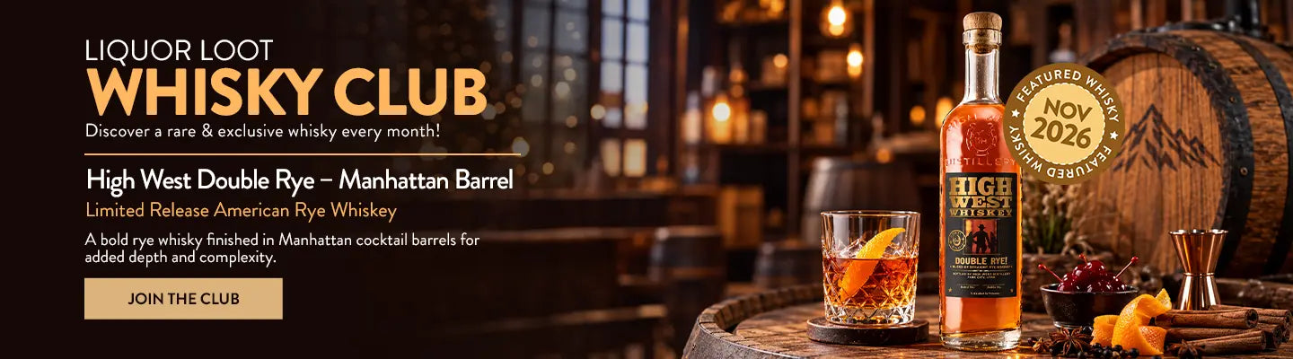 Liquor Loot Whisky Club - High West Double Rye Manhattan Barrel, Featured Whisky Nov 2026