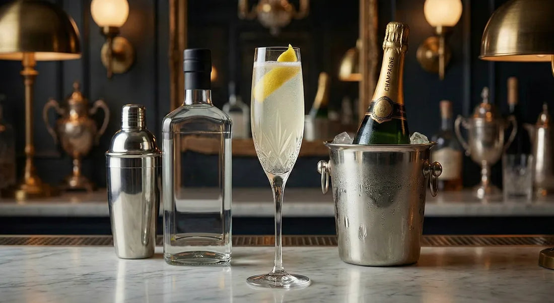 French 75 Cocktail: A Classic Gin & Champagne Drink