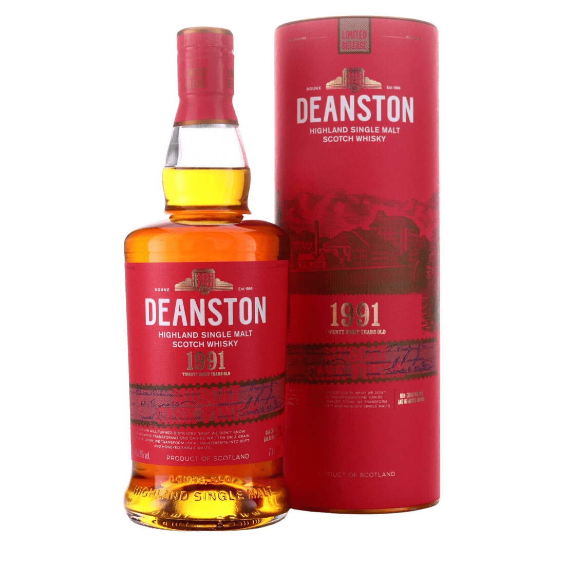 Deanston 1991 Muscat Cask Finish 28 Year Old Single Malt Scotch Whisky (700mL) - Liquor Loot- 