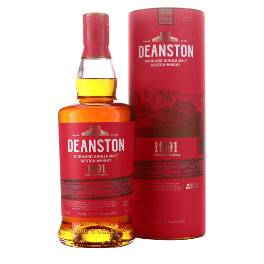  Liquor Loot- Deanston 1991 Muscat Cask Finish 28 Year Old Single Malt Scotch Whisky (700mL) -  