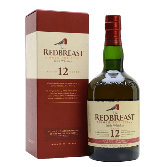  Liquor Loot- Redbreast 12 Year Old Single Pot Still Irish Whiskey (700mL) -  