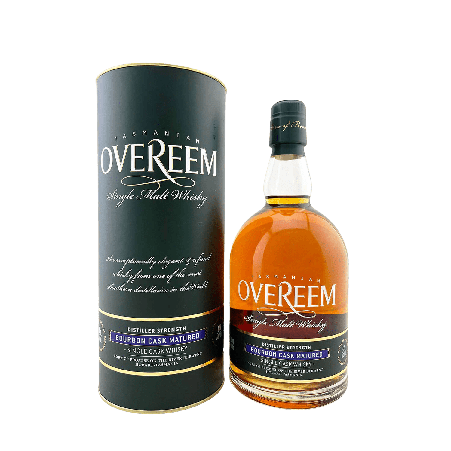 Overeem Single Cask Bourbon Cask Single Malt Whisky (700mL) - Liquor Loot- 