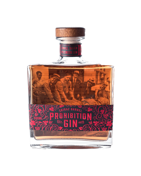  Liquor Loot- Prohibition Liquor Co. Shiraz Barrel Aged Gin (500mL) -  