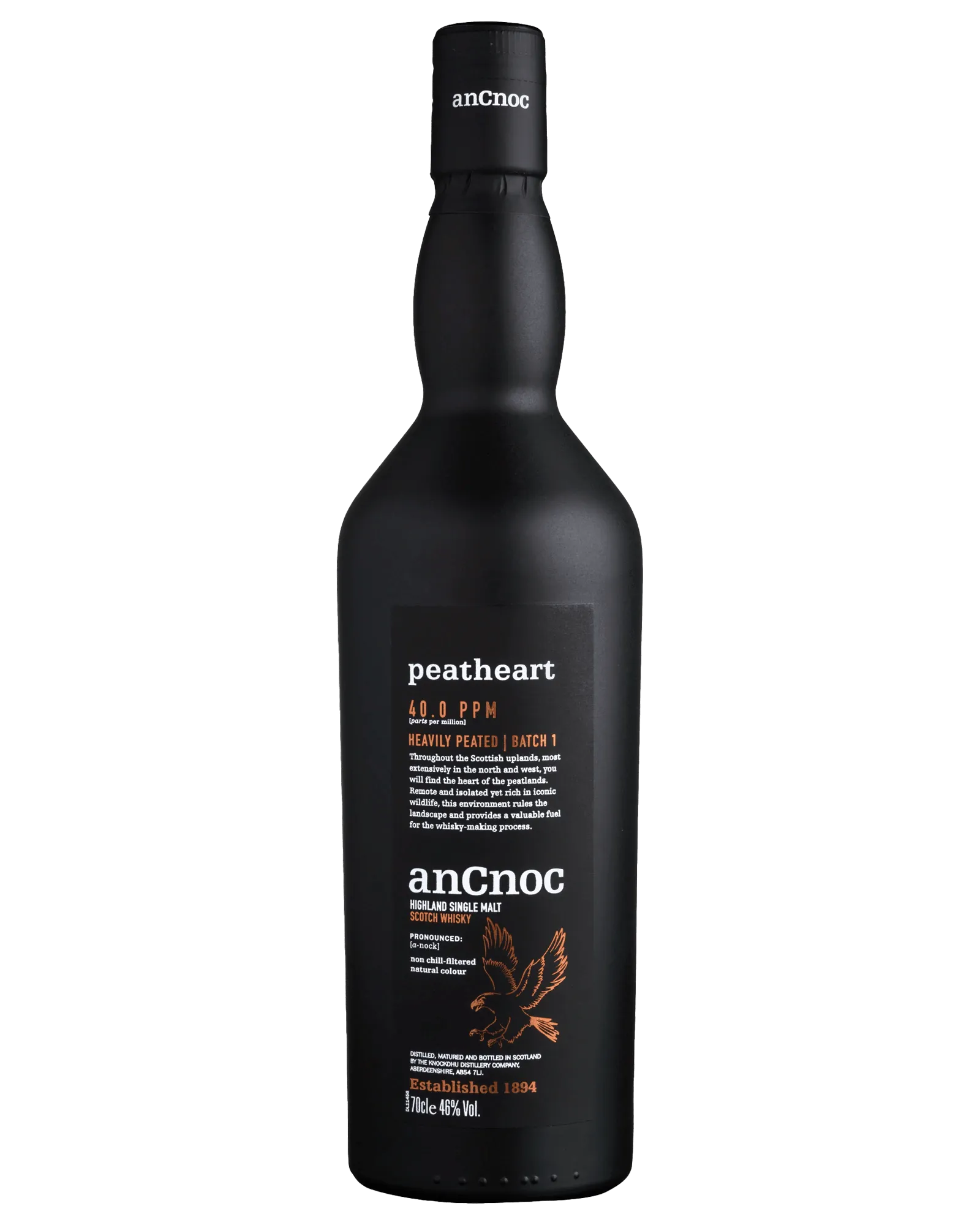  Liquor Loot- AnCnoc Peatheart Single Malt (700mL) -  