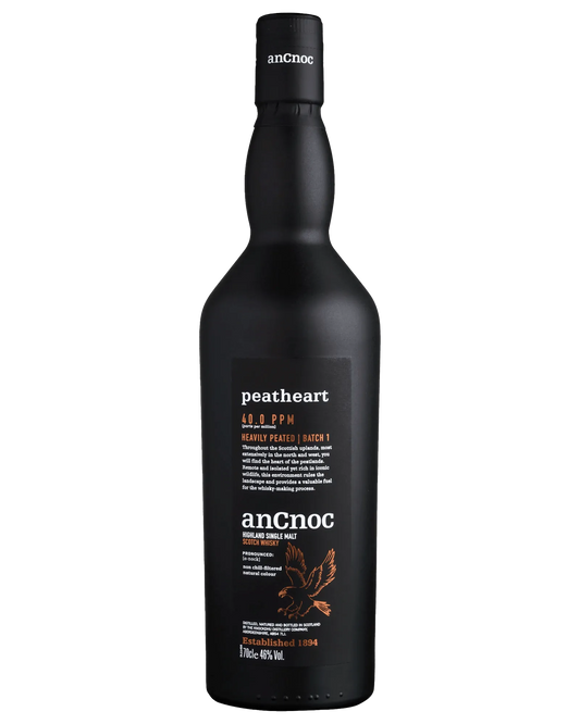  Liquor Loot- AnCnoc Peatheart Single Malt (700mL) -  