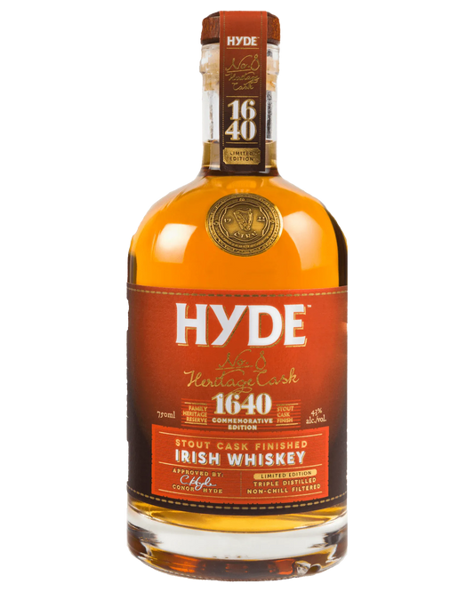  Liquor Loot- Hyde No.8 Heritage Cask Stout Cask Finish Irish Whiskey (700mL) -  