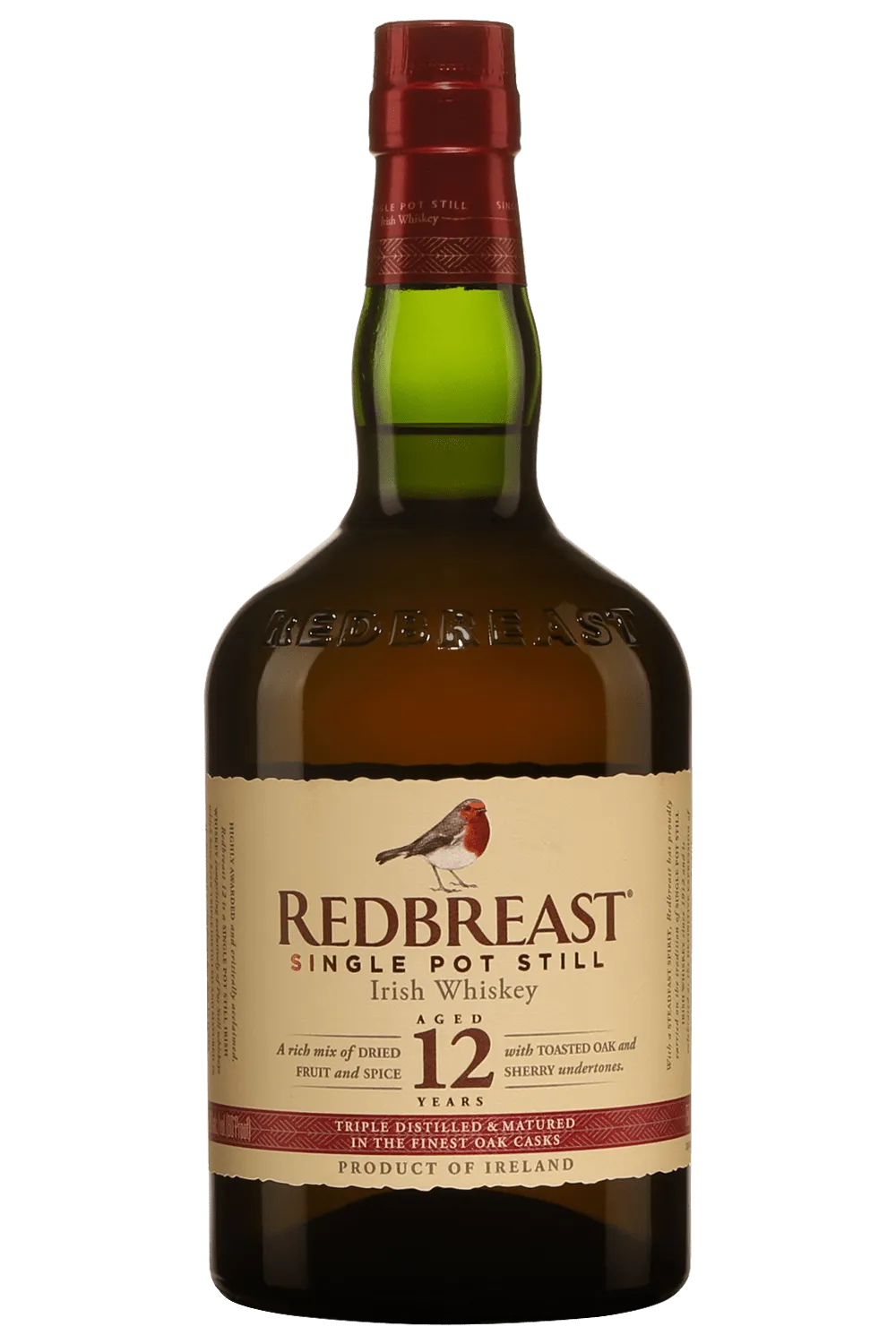  Liquor Loot- Redbreast 12 Year Old Single Pot Still Irish Whiskey (700mL) -  