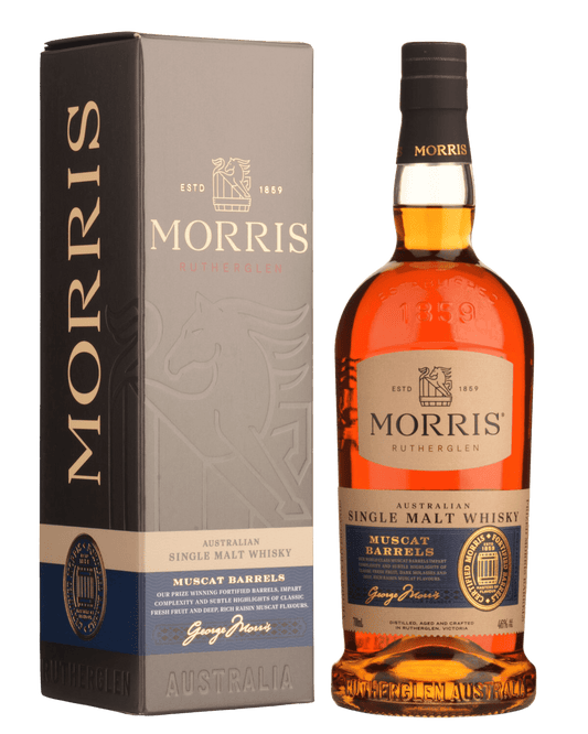 Liquor Loot- Morris Rutherglen Muscat Barrel Finished Single Malt Australian Whisky (700mL) -  