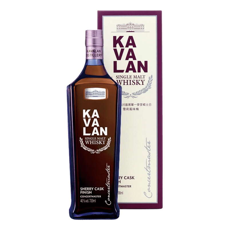 Kavalan Concertmaster Sherry Cask Finish Single Malt Whisky (700mL) - Liquor Loot- 