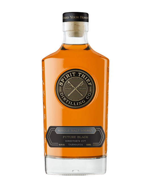  Liquor Loot- Spirit Thief Distilling Co. Future Black - Director’s Cut Cask Strength Single Malt Whisky (500mL) -  