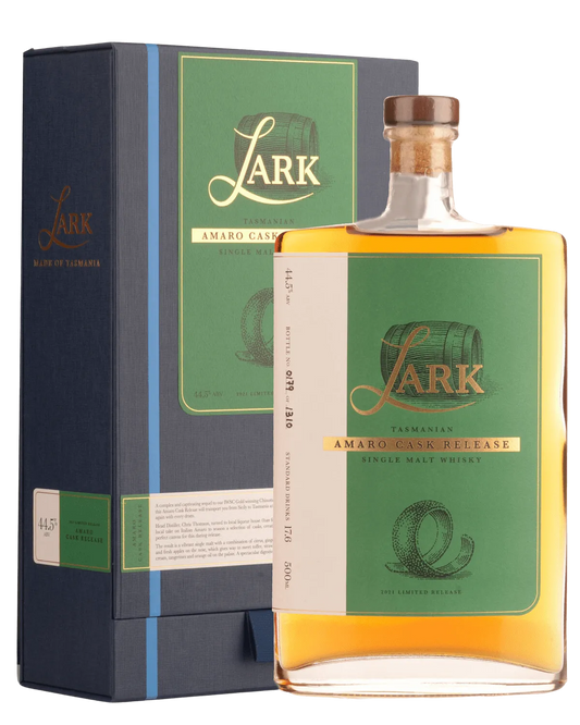  Liquor Loot- Lark Distillery Limited Edition Amaro Cask Single Malt Australian Whisky (500mL) -  