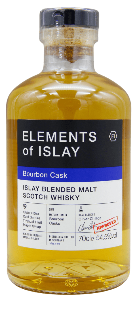 Elements of Islay Bourbon Cask Blended Malt Scotch Whisky (700mL) - Liquor Loot- 