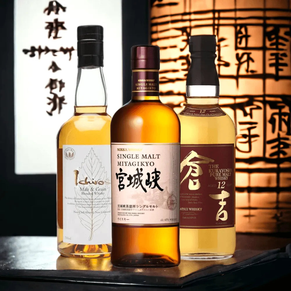  Liquor Loot- 2023 Top Shelf Japanese Whisky Bottle Bundle -  